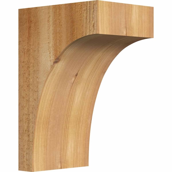 Ekena Millwork Huntington Rough Sawn Corbel, Western Red Cedar, 6"W x 8"D x 12"H COR06X08X12HUN00RWR - main